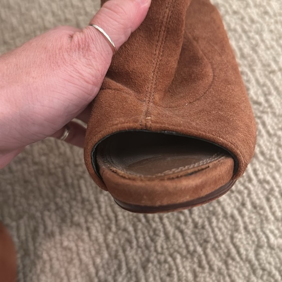 Dianne von furstenberg Amara peep toe bootie 7 - Picture 8 of 10